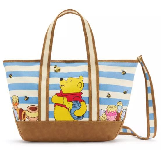 【日本未発売】くまのプーさん キャンバストート L ディズニーストア限定