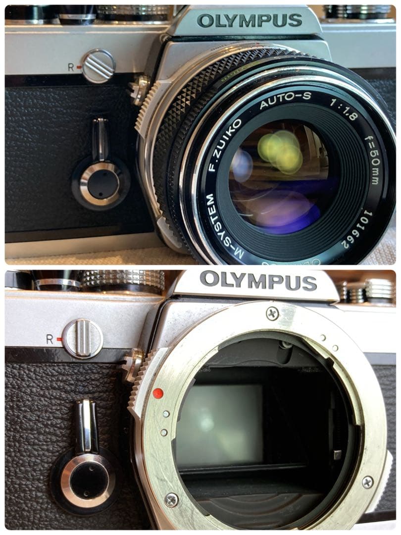 超希少！完動・美品☆オリンパスm-1（om-1） &Mシス f1.8