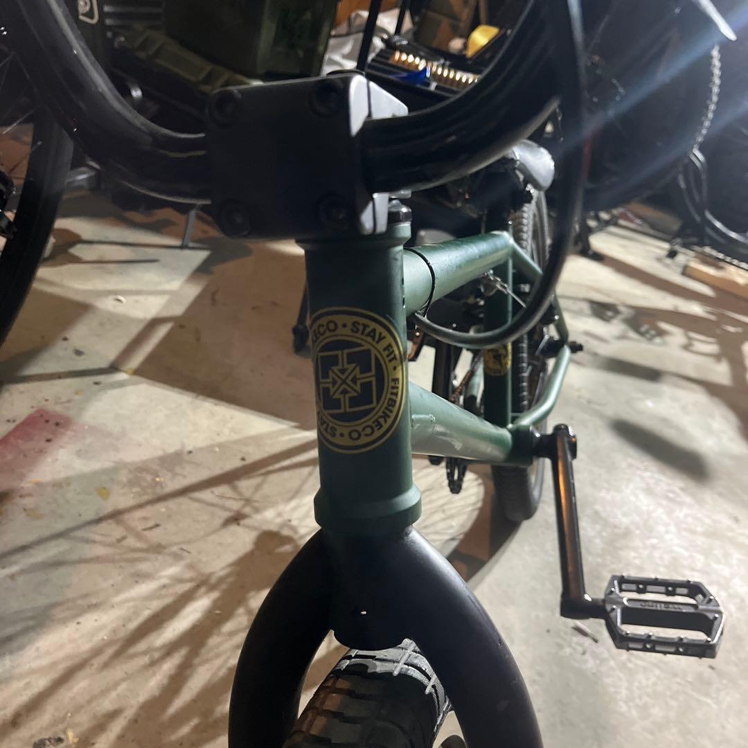 引き取り限定 Fitbikeco TRL2 20インチBMX アーミーグリーン-[宅送]