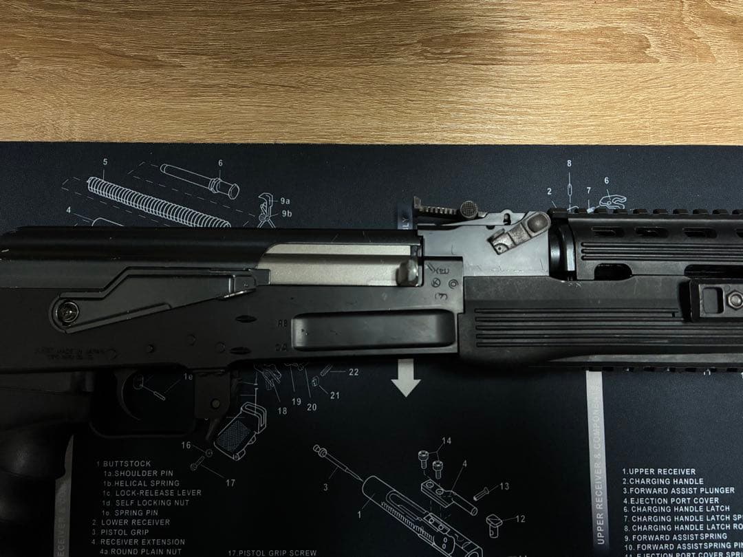 東京マルイ スタンダード電動ガン AK47 タクティカルカスタム マガジン2本付