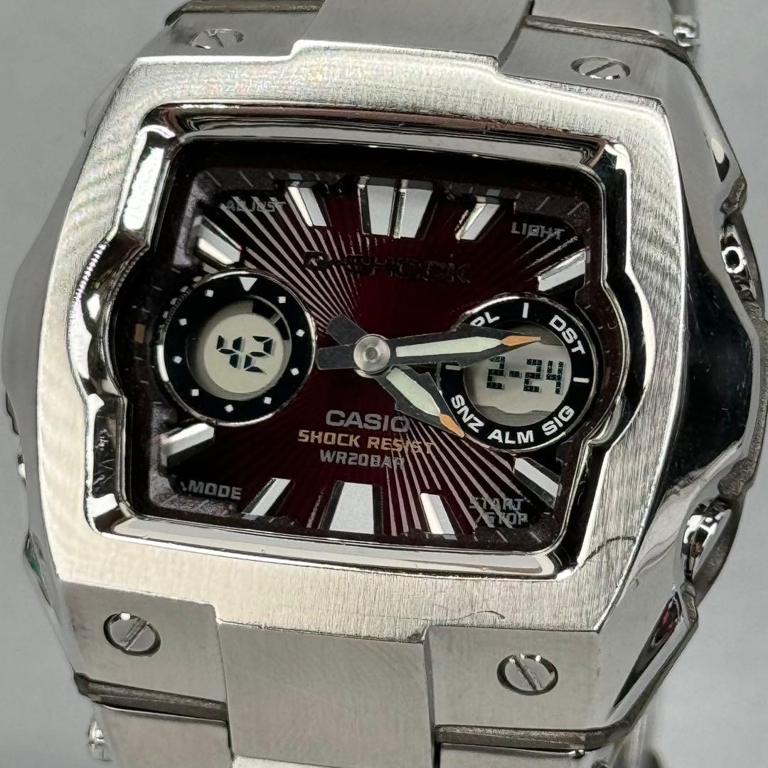 美品 CASIO G-SHOCK G-011D アナデジ メタルバンド - メルカリ