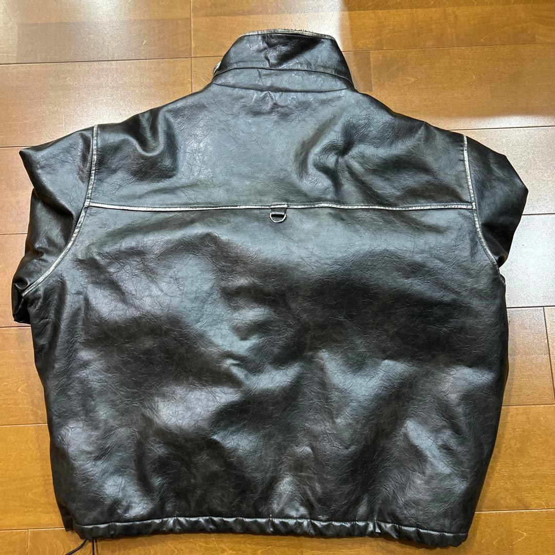 地底人オンライン リバーシブルPUレザージャケット 値下げ可能です