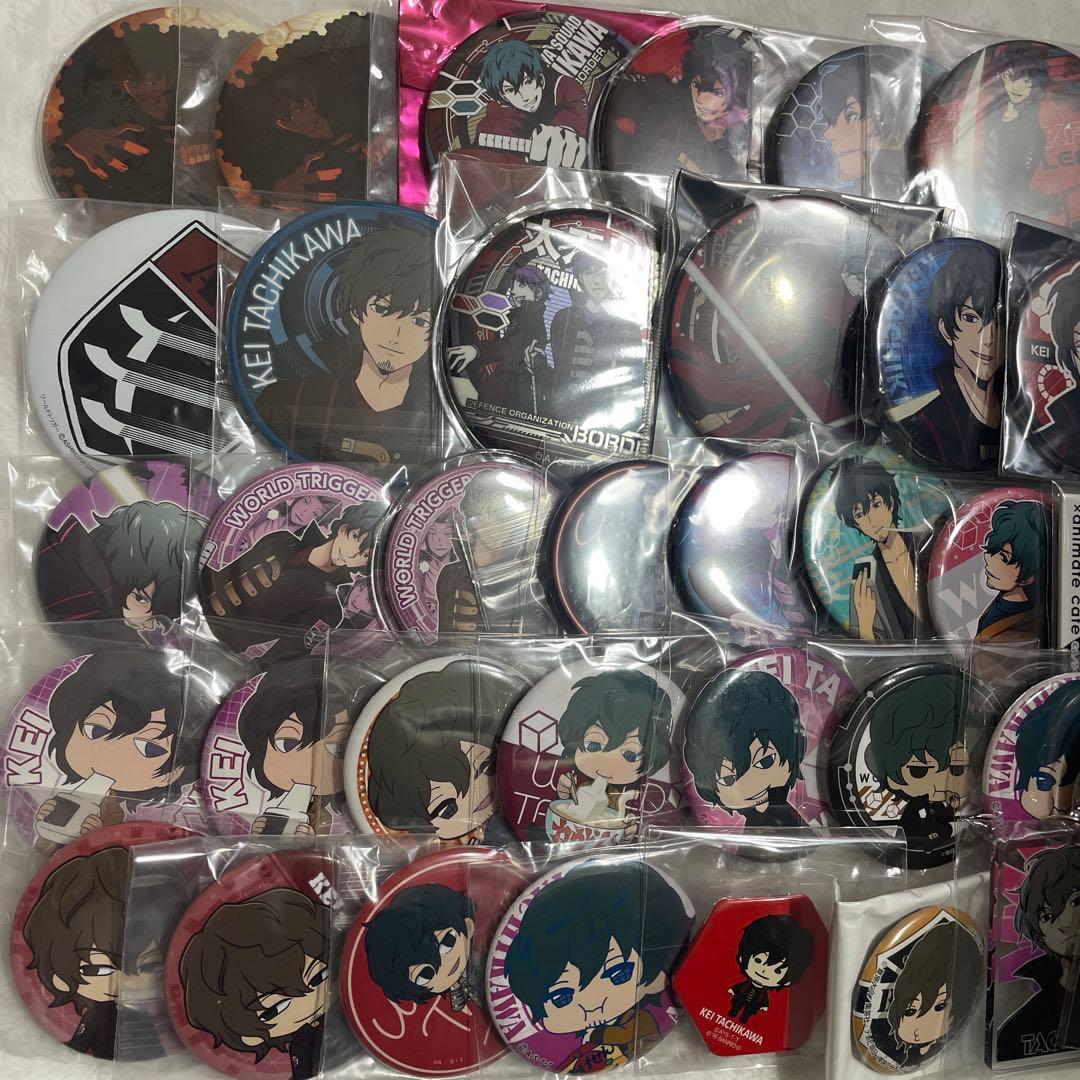 ワールドトリガー　ワートリ　太刀川慶　缶バッジ　キーホルダー　アクリルスタンド