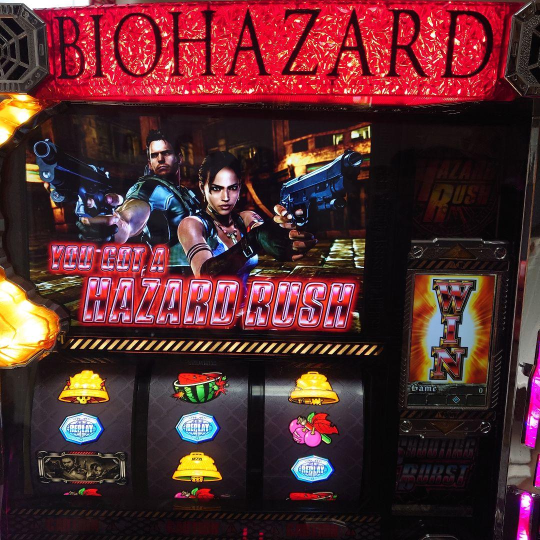 スロット実機　バイオハザード5