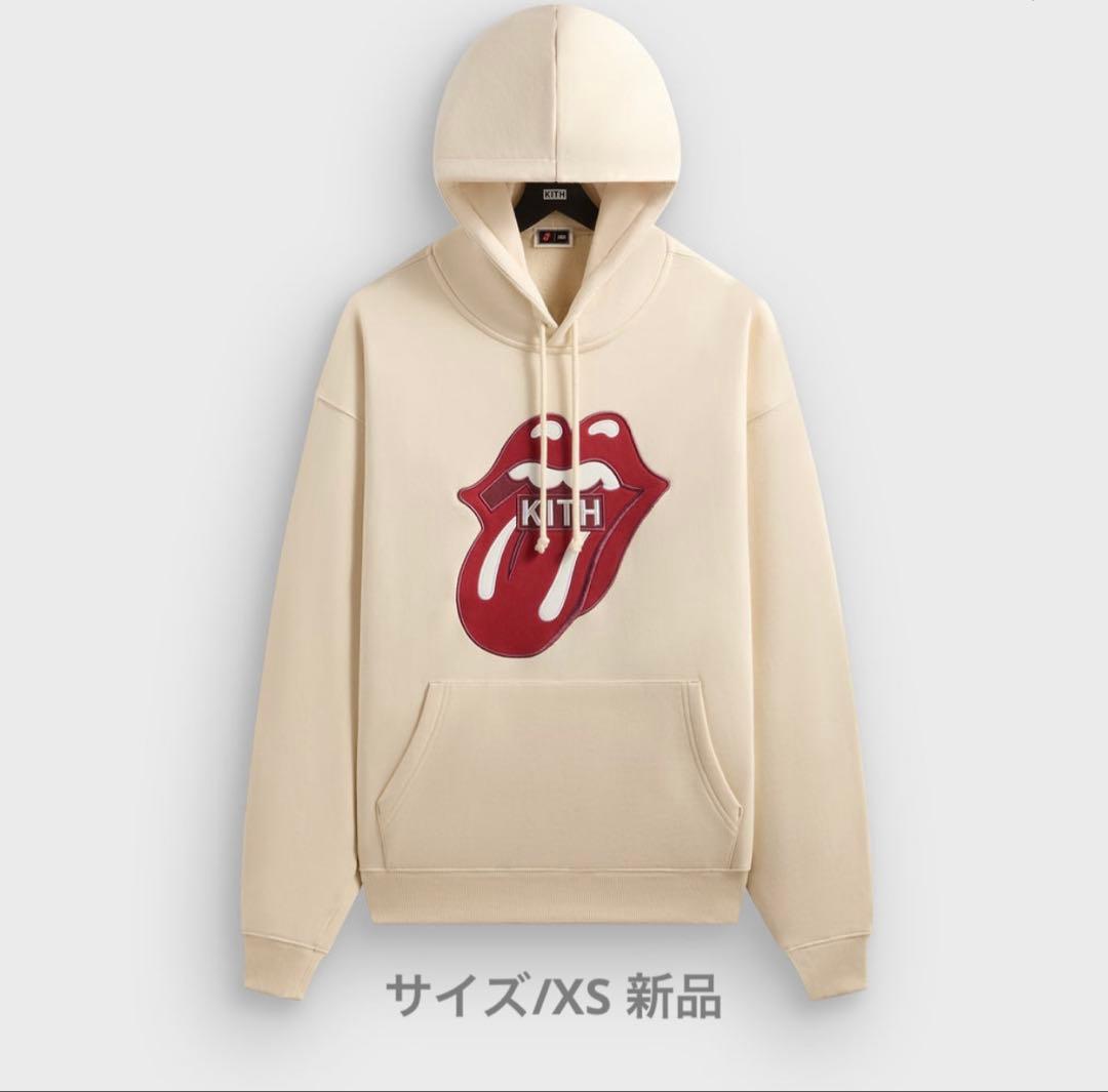 KITH Rolling Stones logo パーカー muslin XSの通販はau PAY