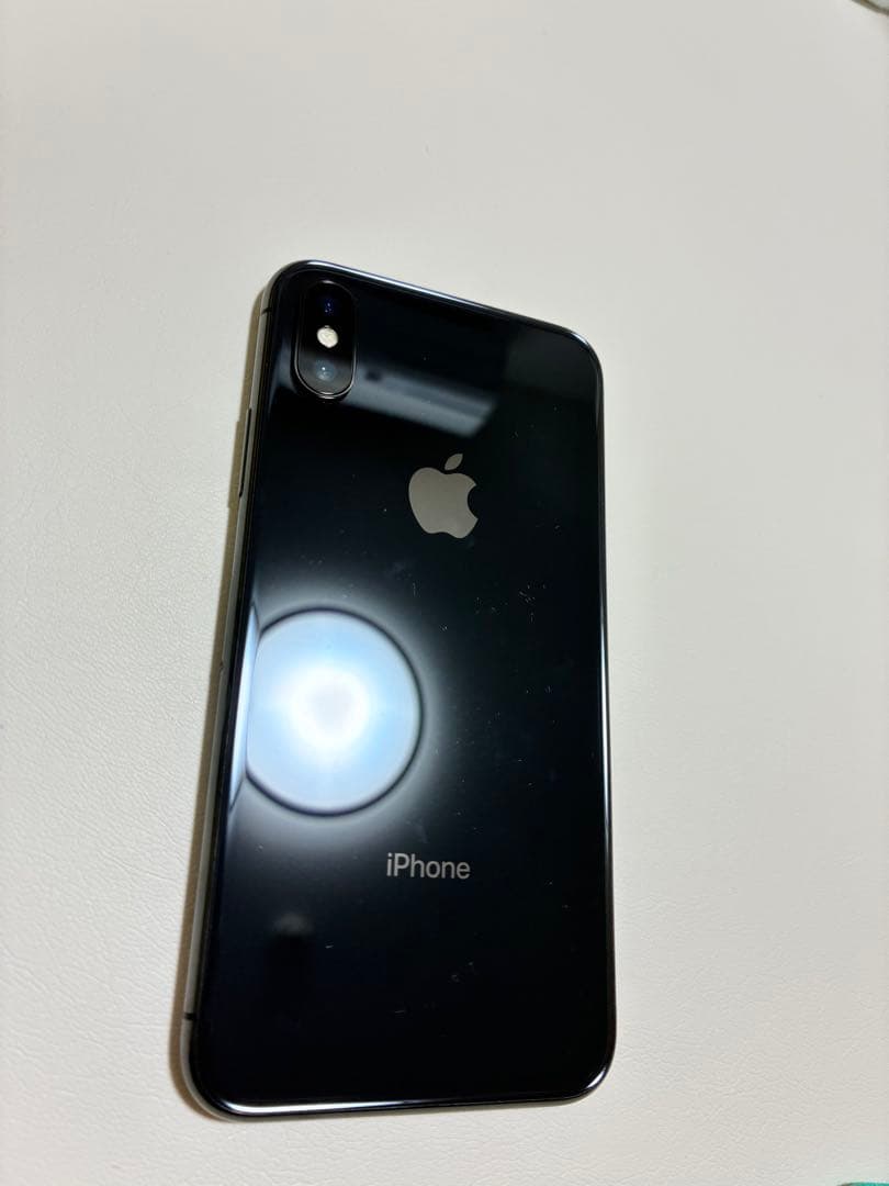 Apple iPhone X スペースグレイ 本体 64GB 美品