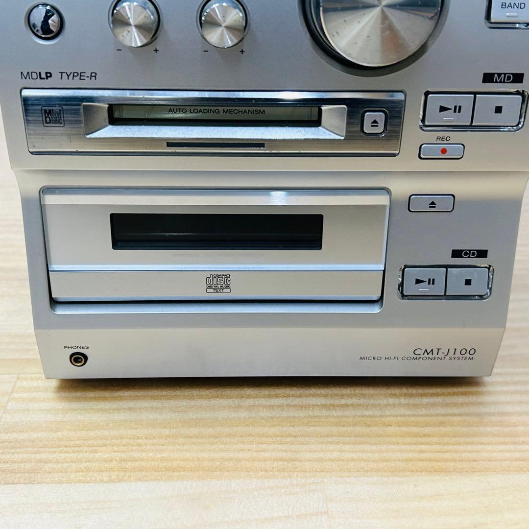 SONY ソニー CD プレーヤー CMT-J100 ジャンク - メルカリ