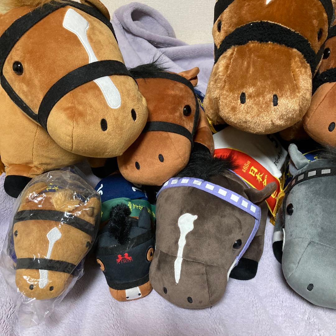 競馬 ぬいぐるみ まとめ売り ダノンデサイル ドウデュース エフフォーリア