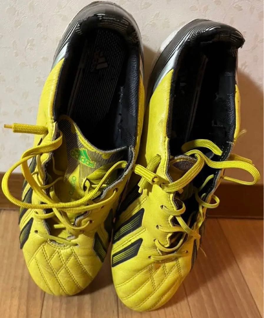 アディゼロ F50 ジャパン TRX HG LEA(イエロー×ブラック - メルカリ