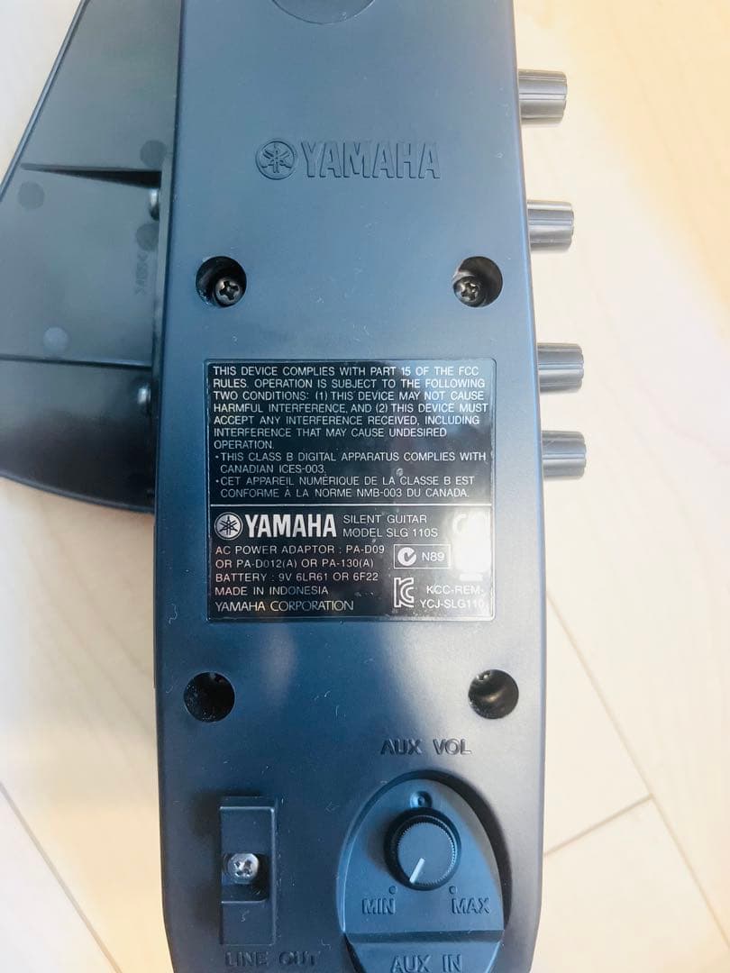 【美品】YAMAHA サイレントギターSLG110S 付属品完備　公式入門品付