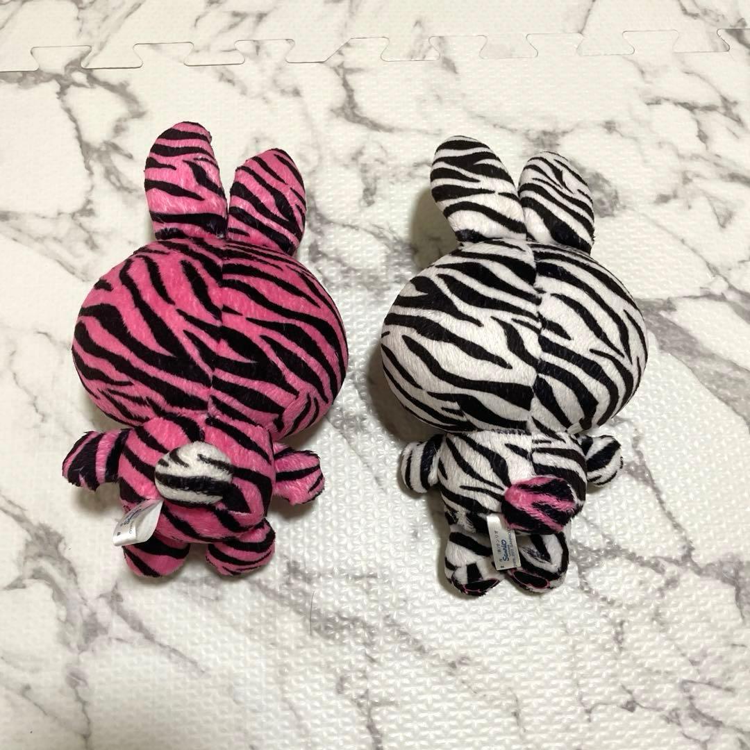 サンリオ ハローキティ ぬいぐるみ ゼブラ ピンク ホワイト 新品未使用