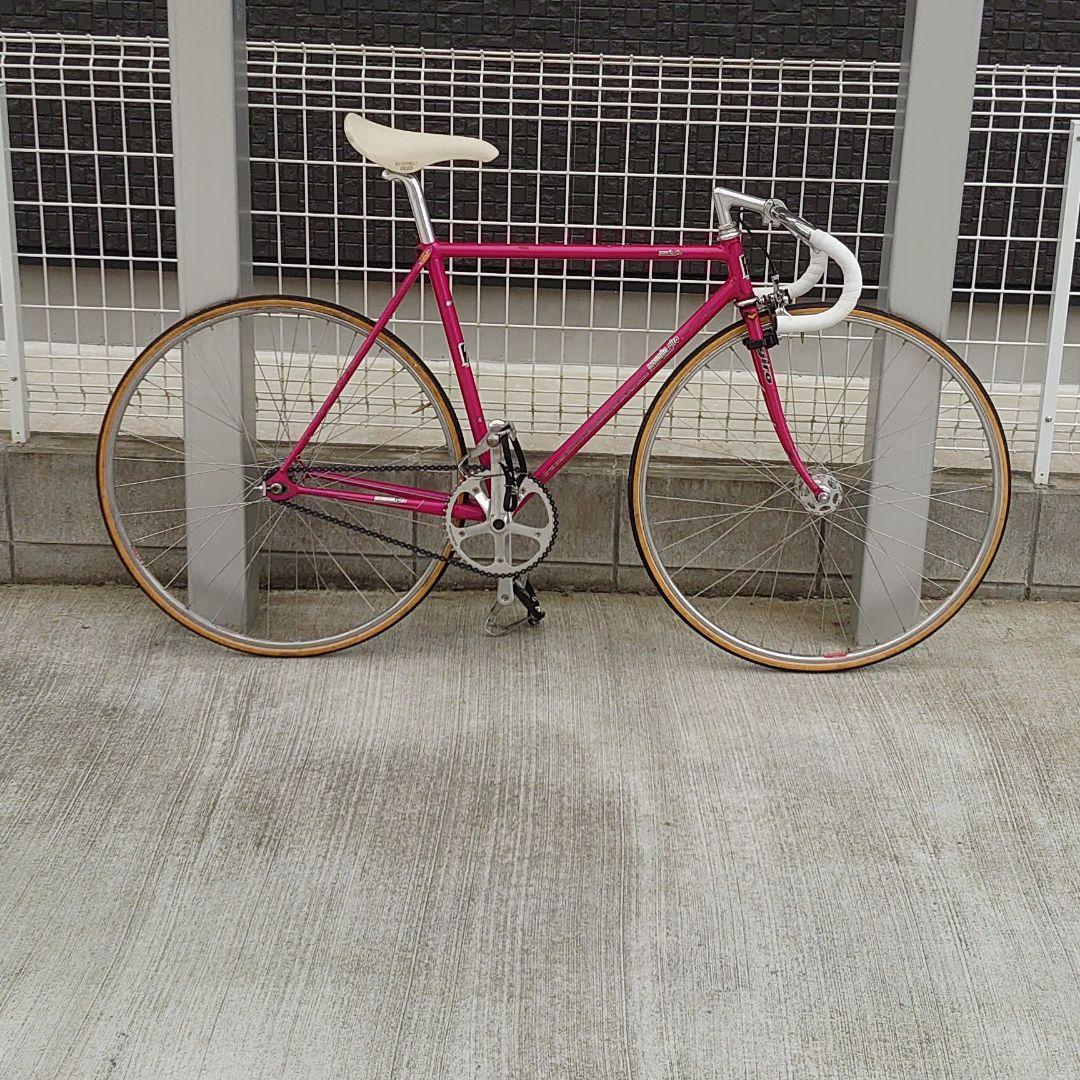 クロモリ ピスト シングルフリー 46×17T 室内保管 直接手渡可(神奈川県