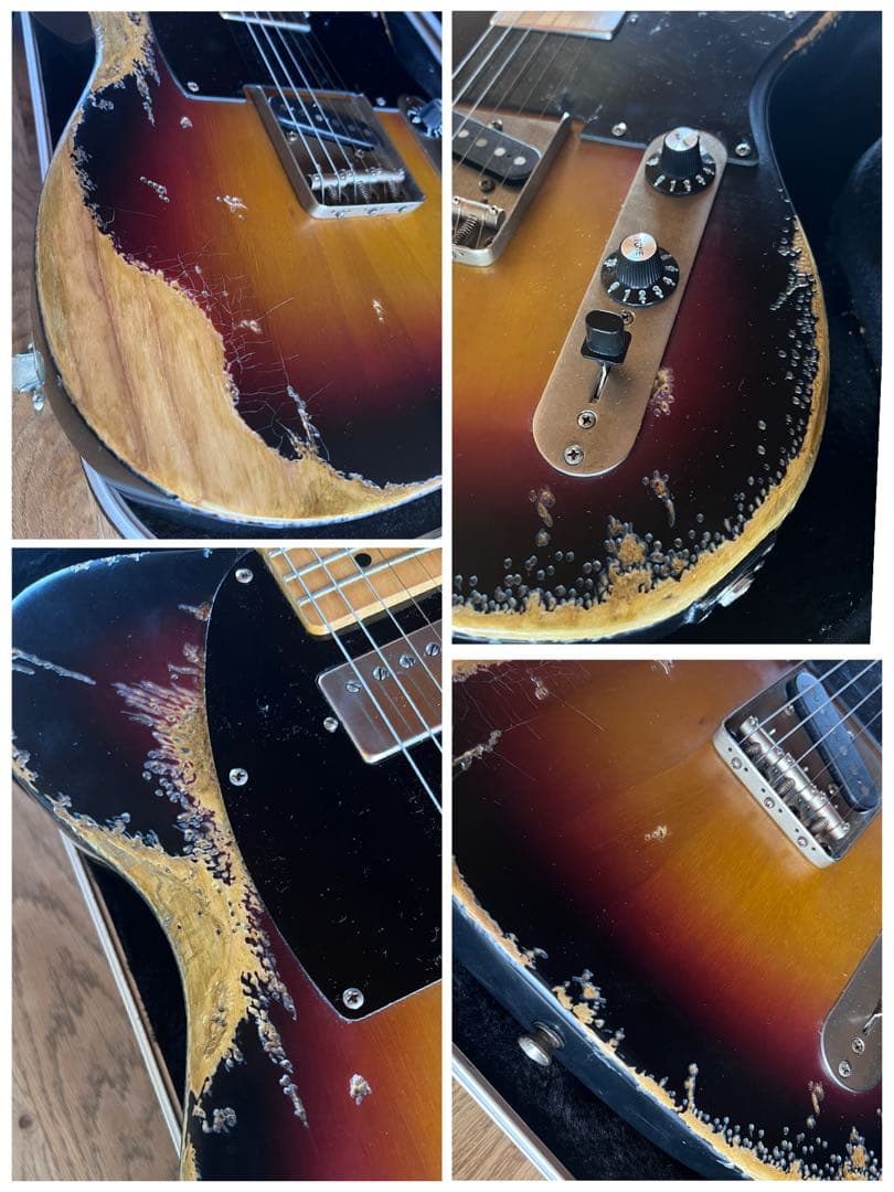 ⭐︎ハードレリック'57 テレキャスタースタイル/アルダー1ピースボディ