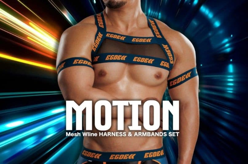 EGDE MOTION ハーネス&ジョック L-XL セット Orange - メルカリ