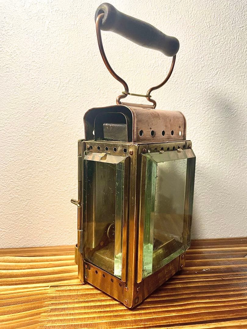 極希少】C. Beuttenmüller&Coビンテージランタン3面プリズム - メルカリ