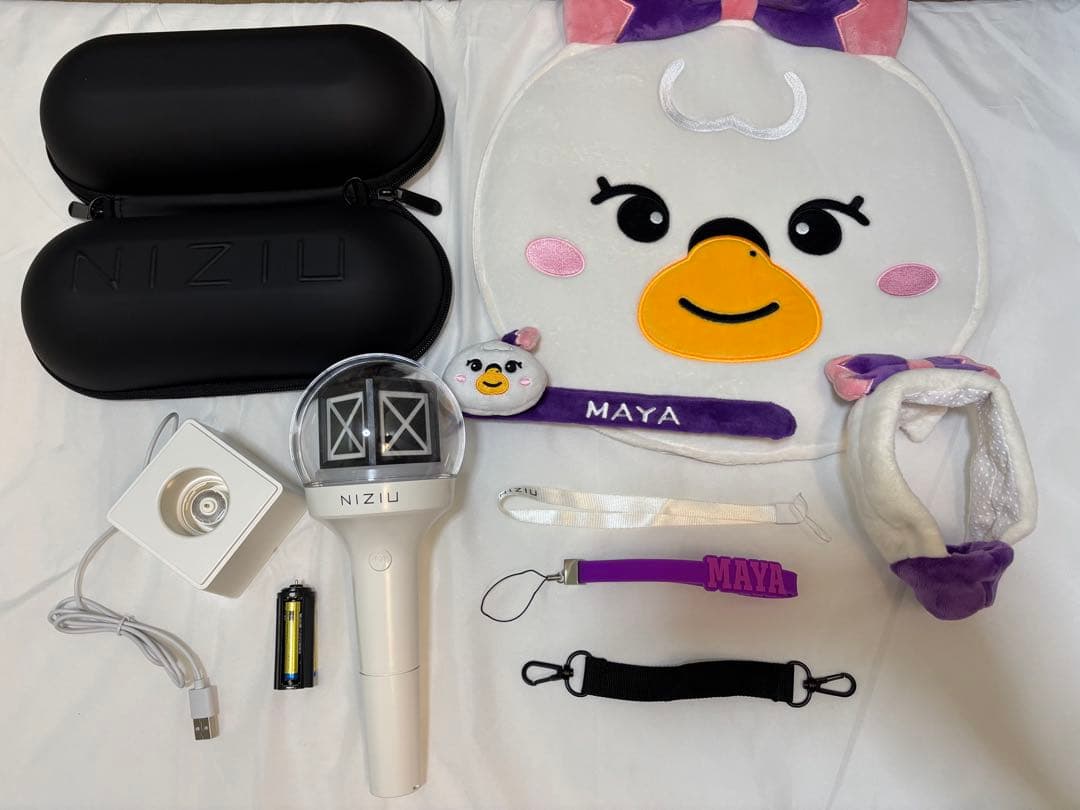 NiziU ペンライト マヤ　セット NiziU オフィシャル ペンライト①（動作確認済 問題なし）｜Yahoo