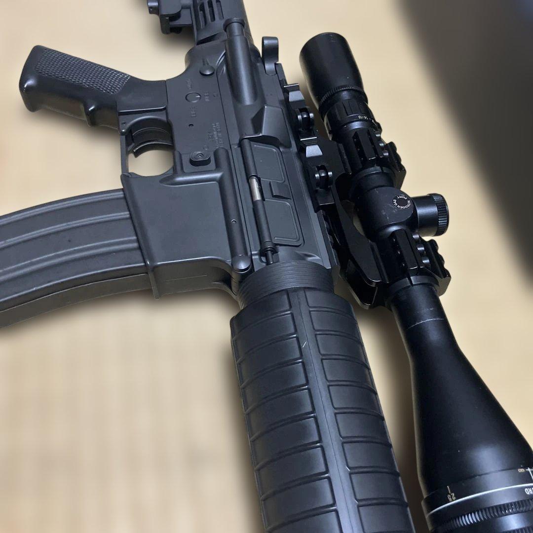 東京マルイスタンダード電動ガンM4A1美品動きます豪華セットキャロムショット塗装