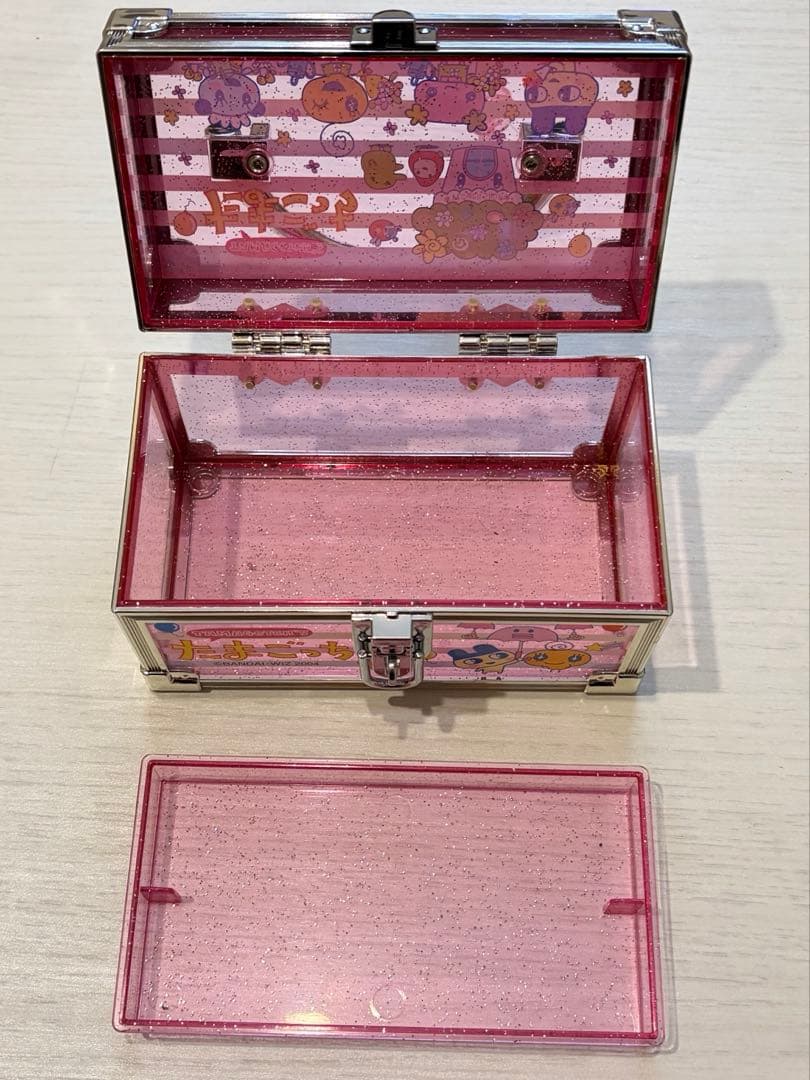 美品】たまごっち 収納ボックス 2004年製 ピンク - メルカリ