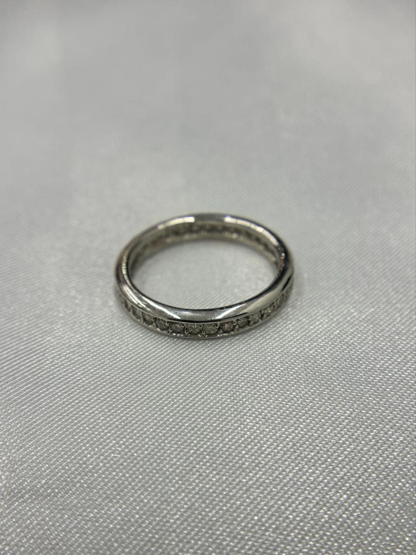 36:プラチナダイヤモンドフルエタニティリング トータル0.5ct サイズ11