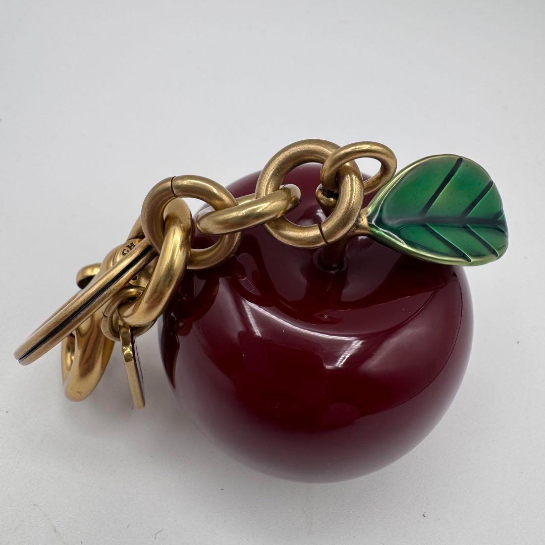 美品 希少】COACH コーチ アップルチャーム キーリング りんご - メルカリ