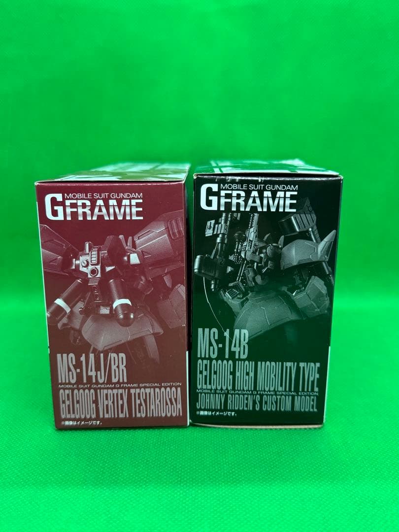未開封 2種セット Gフレーム ゲルググ ジョニーライデン プレミアムバンダイ