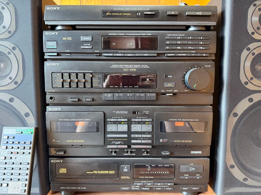 ソニー SONYリバティ XO-V515 バブルコンポ 日本製 アンティーク