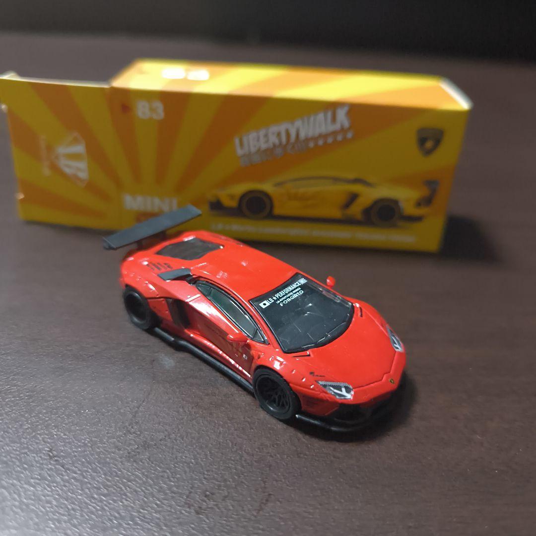 MINIGT LB☆Works Lamborghini Aventador 2台
