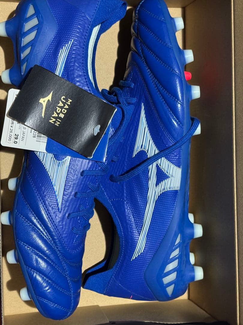 Mizuno モレリアネオⅢ β 29cm 新品未使用 MIZUNO ミズノ モレリア NEO 3 β SR4 JAPAN(ホワイト×ゴールド