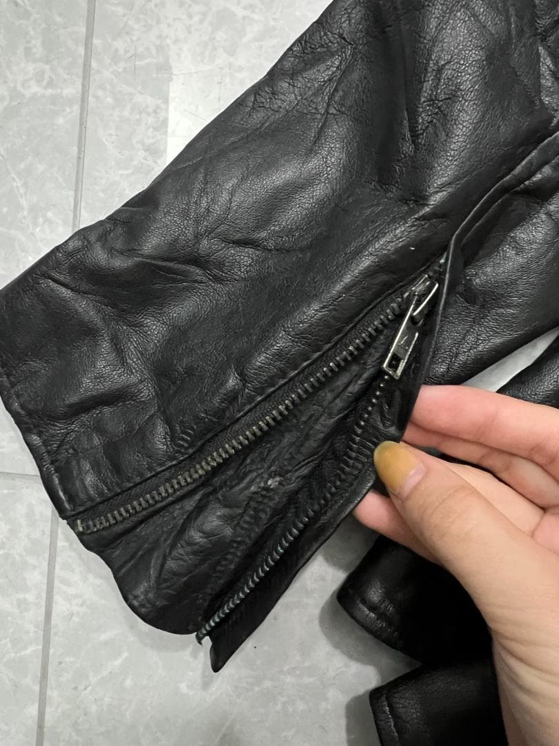 Lugoo Leathers ブラックレーベル シングルライダース - メルカリ