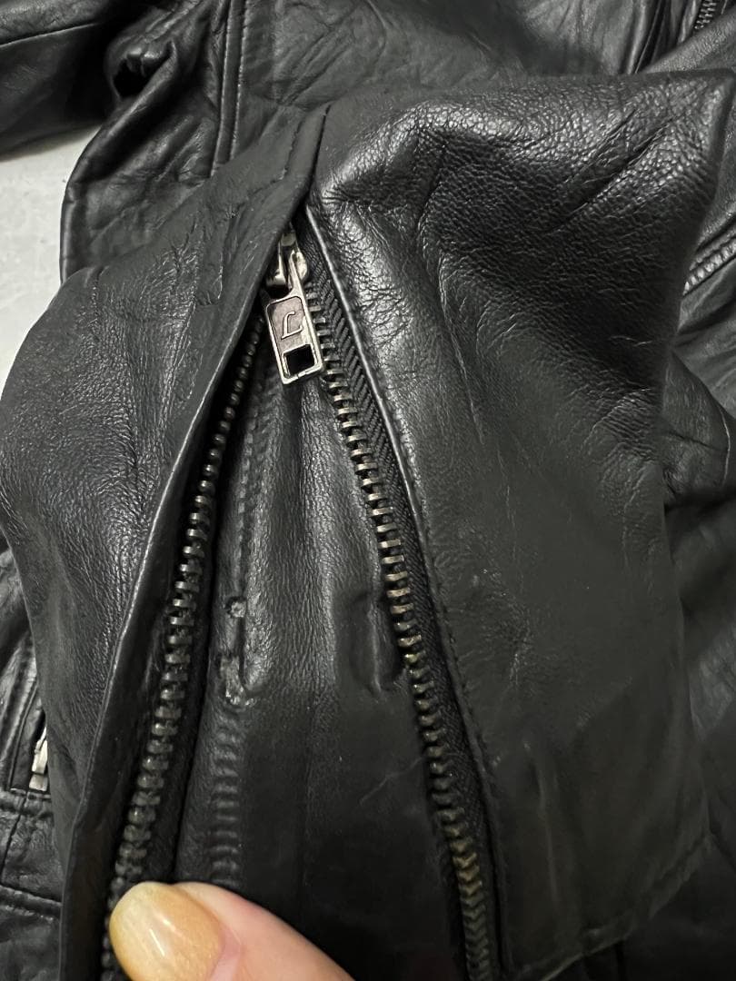 Lugoo Leathers ブラックレーベル シングルライダース - メルカリ