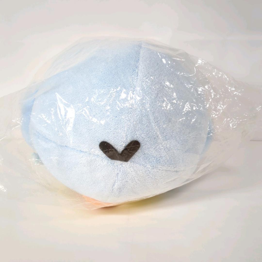 大リラックマ展限定 くったりぬいぐるみＭ キイロイトリ しましまエブリデイ