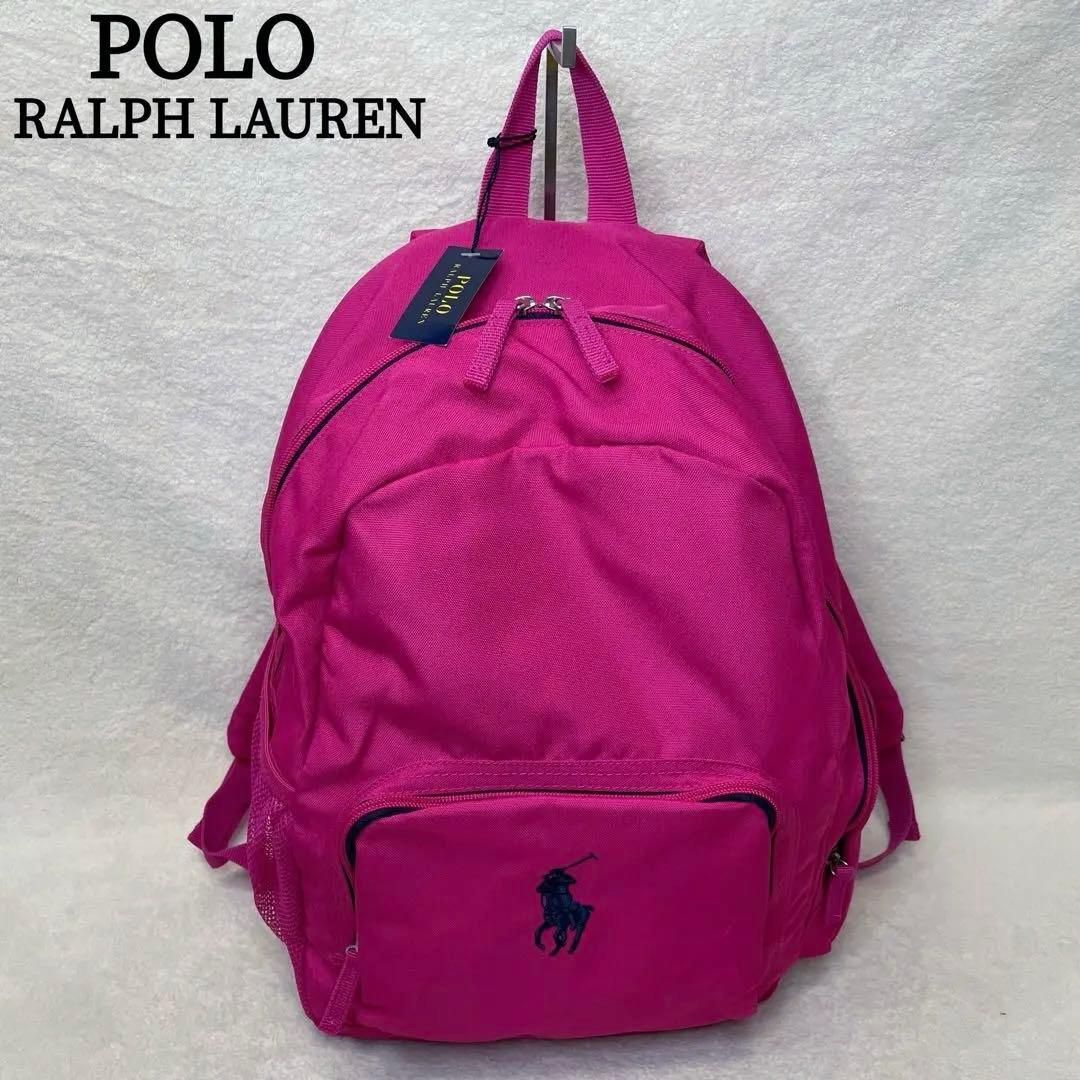 新品 POLO ポロ ギャル archive Y2K グランジ リュック ピンク POLO RALPH LAUREN - 新品 ポロ ラルフローレン POLO RALPH LAUREN