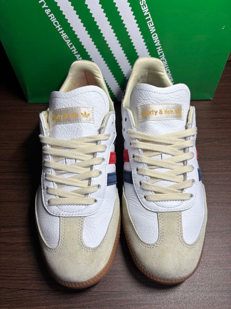 スポーティアンドリッチ × アディダス サンバ OG 中古品 size26.5