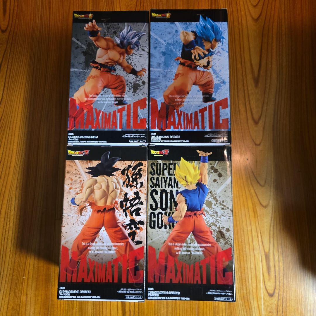 ドラゴンボールＺ MAXIMATIC 孫悟空 4体セット