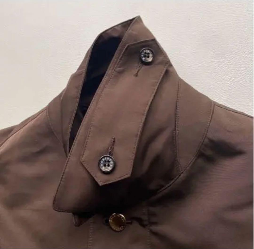 ダウン/撥水透湿】マッキントッシュロンドン ステンカラーコート 40 茶