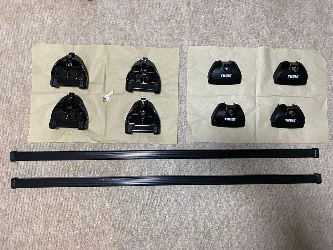 THULE ルーフキャリア用ベースキャリアセット スーリー自動車用