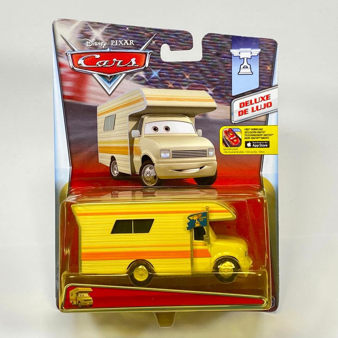 【激レア】カーズ　キャンピングカー LARRY CAMPER　マテル LAR01 Disney Pixar Cars Larry Camper Piston Cup Deluxe RV by Mattel #18