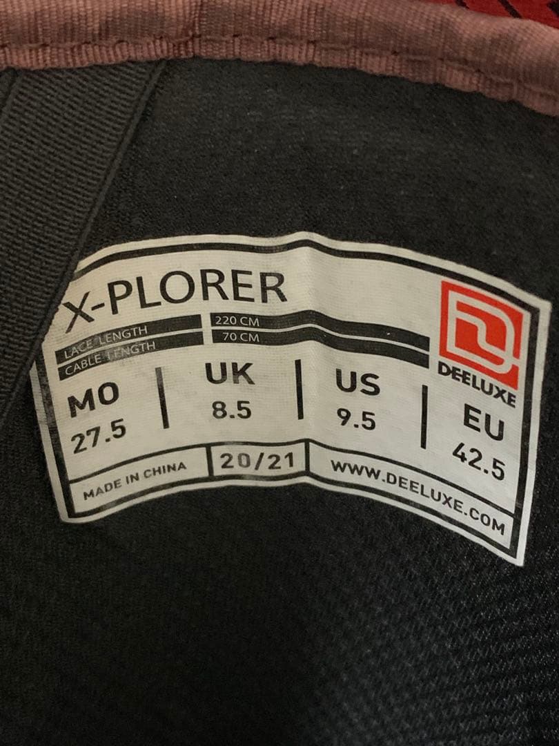 Deeluxe X-PLORER ブーツ 27.5cm