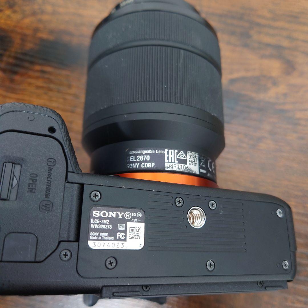 SONY α7ii ミラーレスカメラ ほぼジャンク 写真撮影可能です - メルカリ