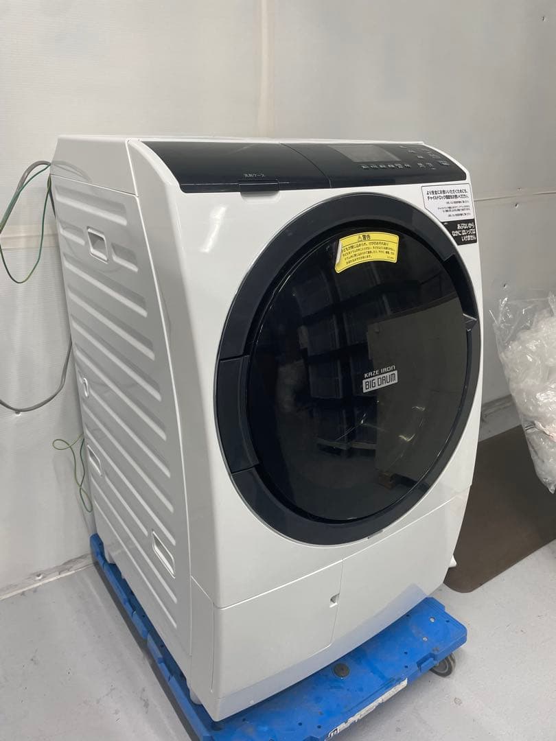 分解洗浄済ドラム式洗濯機 10.0kg 日立 BD-SG100EL 2020年
