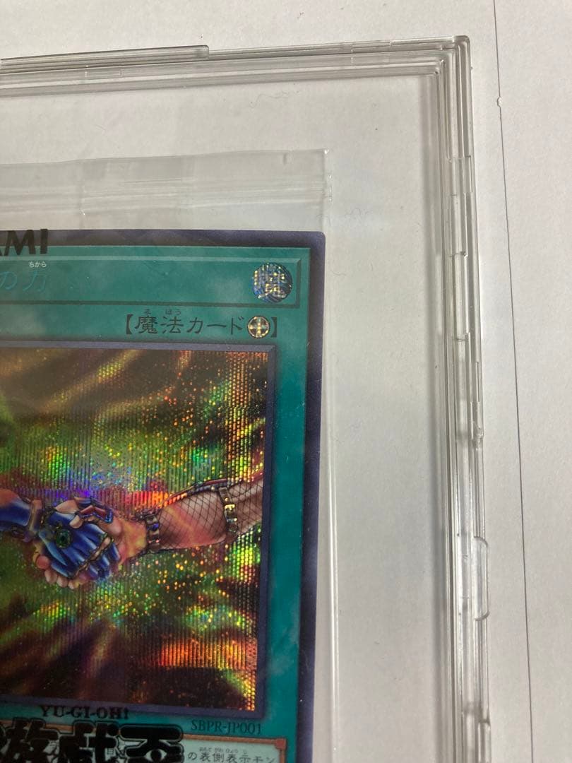 団結の力　当選通知書付　ブルーシークレットレア　Special Blue Ver