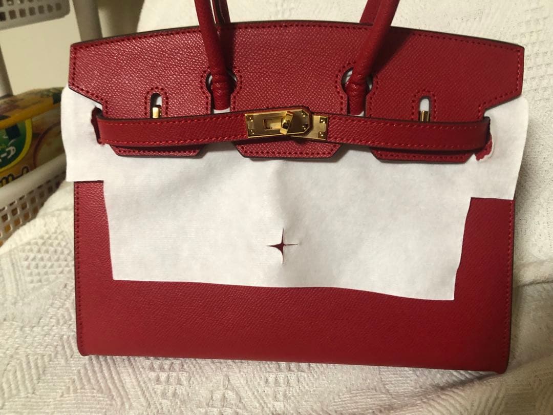 HERMES ノベルティ バーキン25 ポロサス ニロティカス ハンドバッグ