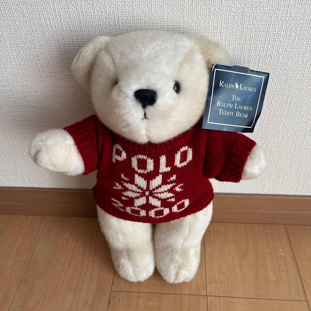 ミレニアムベア　ぬいぐるみ　ポロテディベア　POLO Ralph Lauren