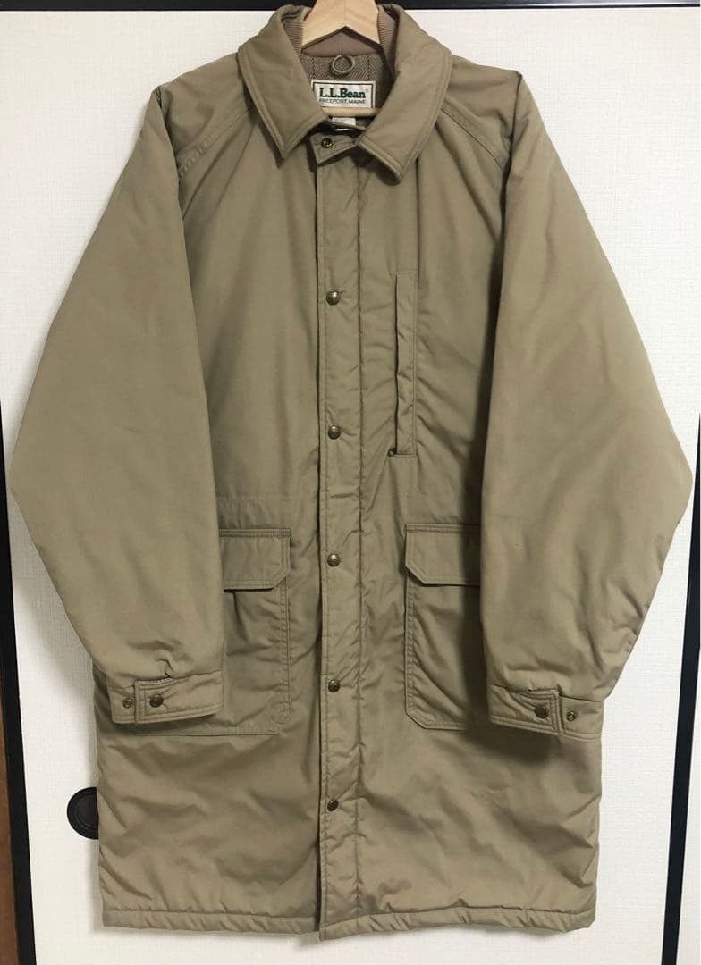 希少80s USA製 L.L.Bean ストームコート L 美品 エルエルビーン