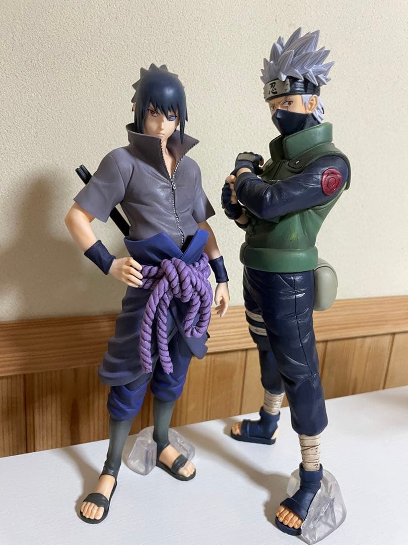 NARUTO 一番くじ フィギュア うちはサスケ B賞 写輪眼＆輪廻眼 - メルカリ