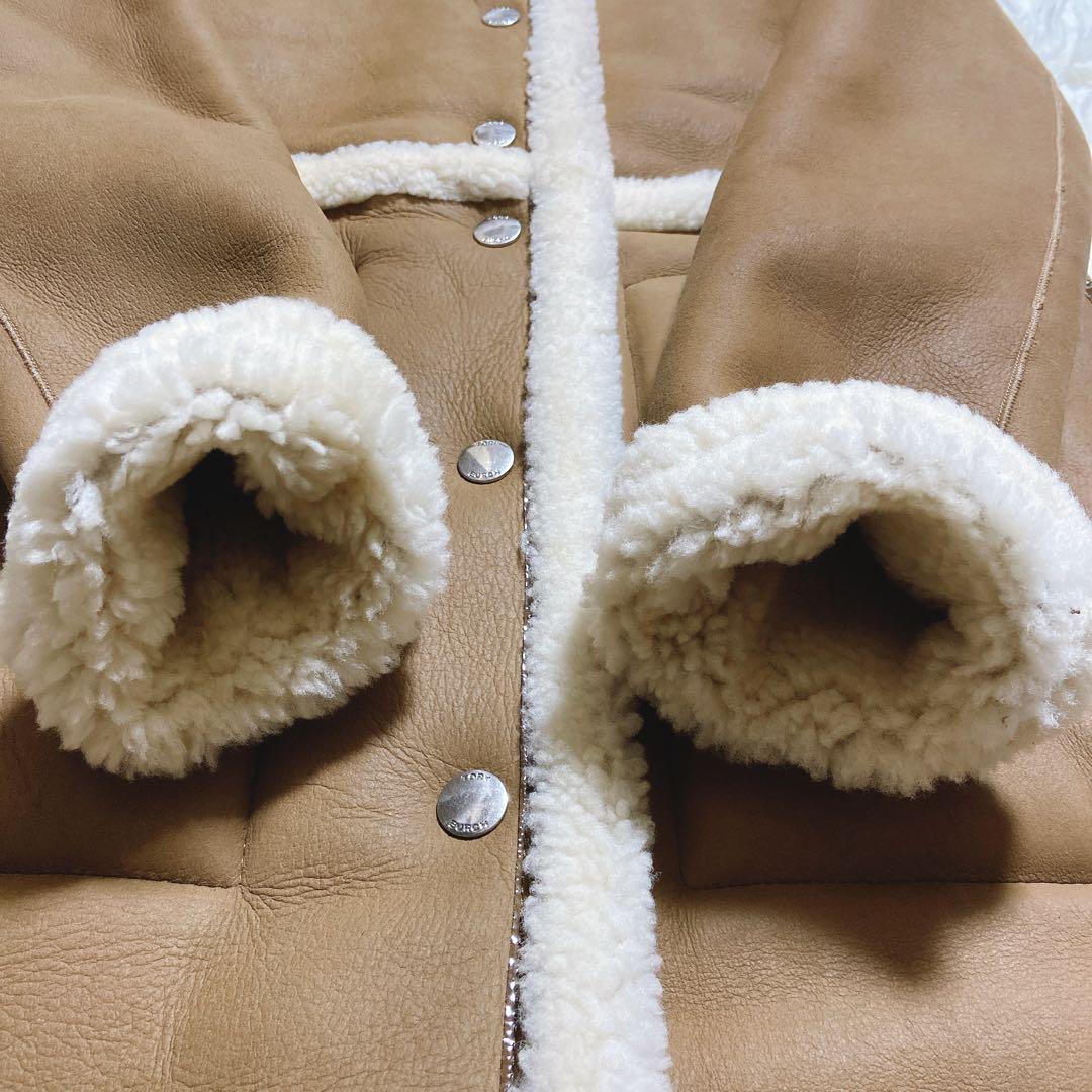 y89 様専用☆トリーバーチ ムートンコート ラムレザー ボア