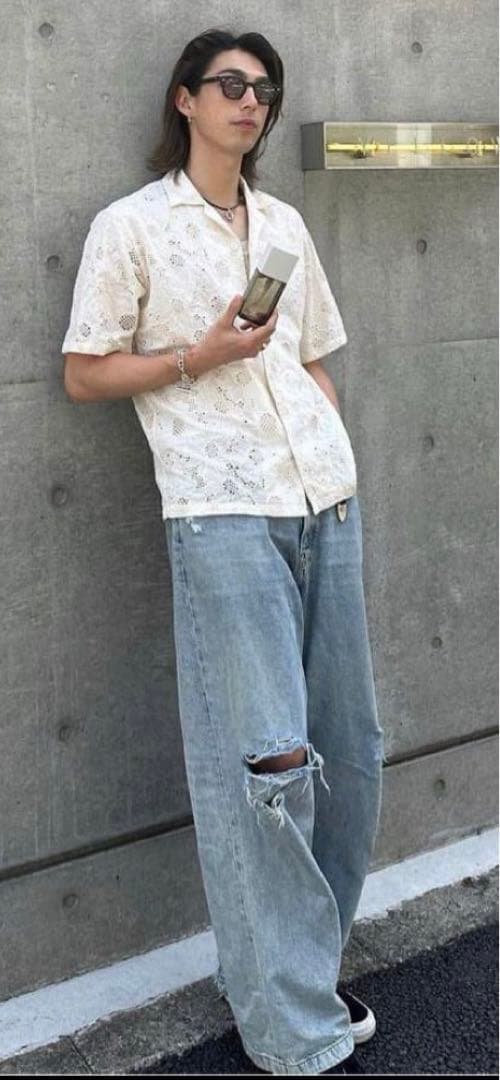 ours モーガン蔵人 SUNFLOWER 23SS CAYO SS SHIRT - メルカリ