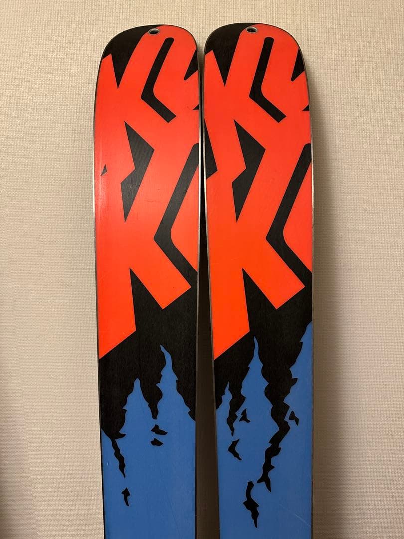 バックカントリー スキー板 K2 120mm幅・ツアービンディング・シール付