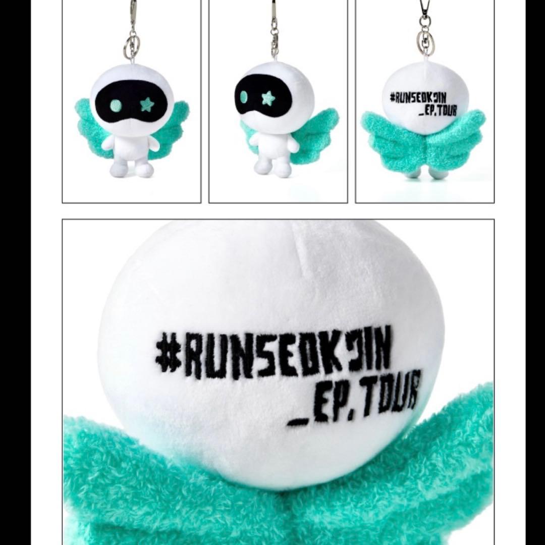 BTS ジン JIN ウット WOOTTEO キーリング ランソクジン グッズ - メルカリ