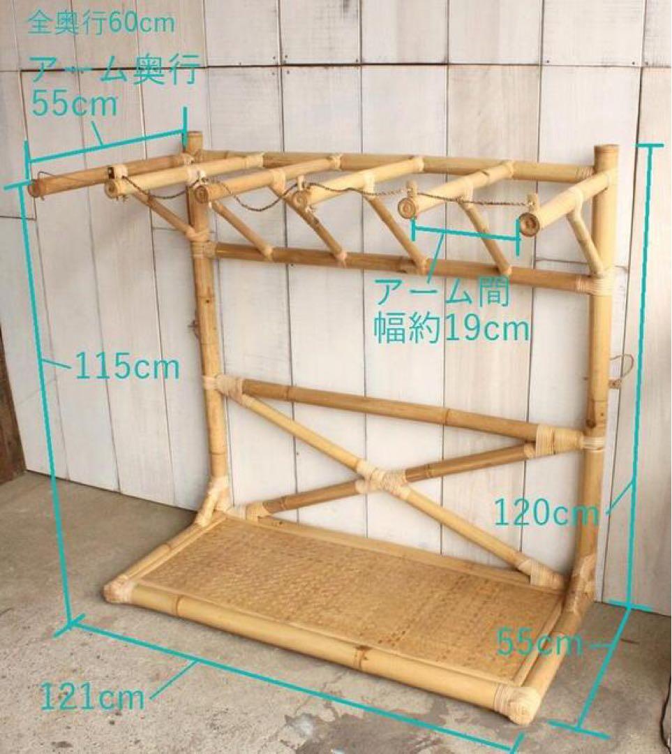 K*様 サーフボード ラック 竹 大量収納 ショートボード ロングボード